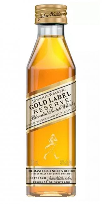 Miniatura Johnnie Walker Gold Label Reserve 50ml
