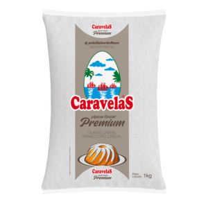 Acucar_Premium_Cristal_1kg AÇÚCAR PREMIUM CRISTAL CARAVELAS 1KG - FARDO COM 10 UNIDADES