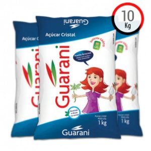 AÇÚCAR CRISTAL GUARANI 10 KG (10 X 1KG)
