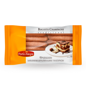 BISCOITO CHAMPAGNE 150GR CAIXA COM 12 PACOTES
