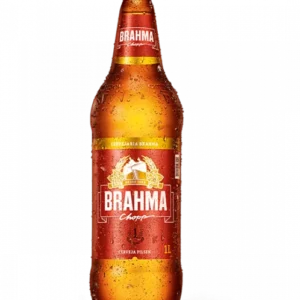 Brahma Litrão com 12 unidades.