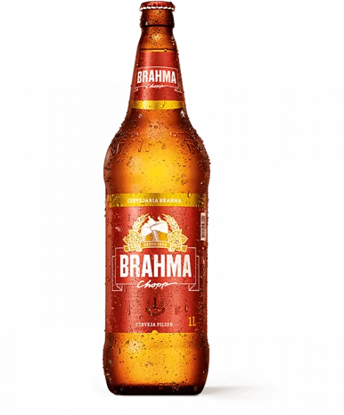 Brahma Litrão com 12 unidades.