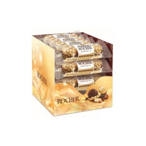 Chocolate Ferrero Rocher 600g Caixa C/48 Unidades