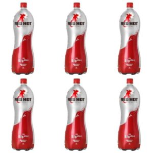 Energético Red Hot 2L Fardo c/6 Unidades