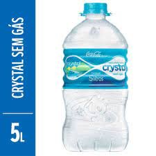 Água Mineral Sem Gás Crystal 5L