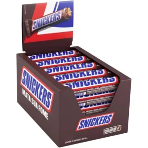 CHOCOLATE SNICKERS ORIGINAL CAIXA COM 900G