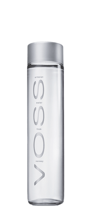 Água VOSS sem gás - Garrafa de Vidro de 375 ml