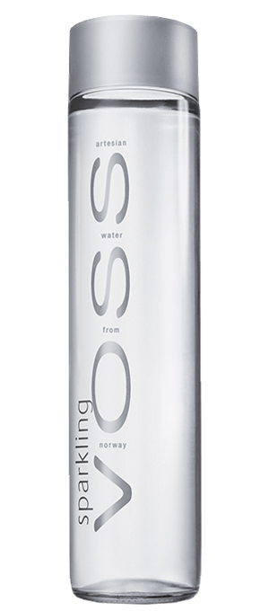 Água VOSS com gás - Garrafa de Vidro de 800 ml