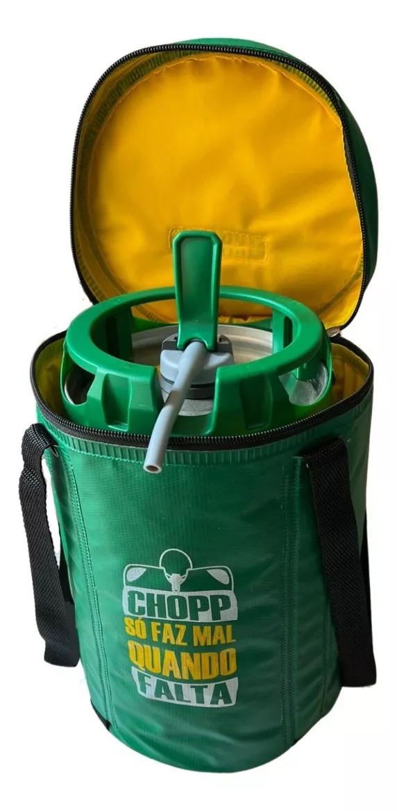 Kit Barril Chopp Heineken 5 L + Bolsa Cooler Térmica - Imagem 2