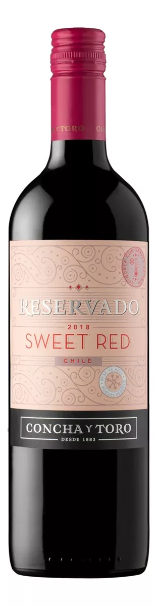 Concha Y Toro vinho tinto suave chileno reservado sweet red 750ml